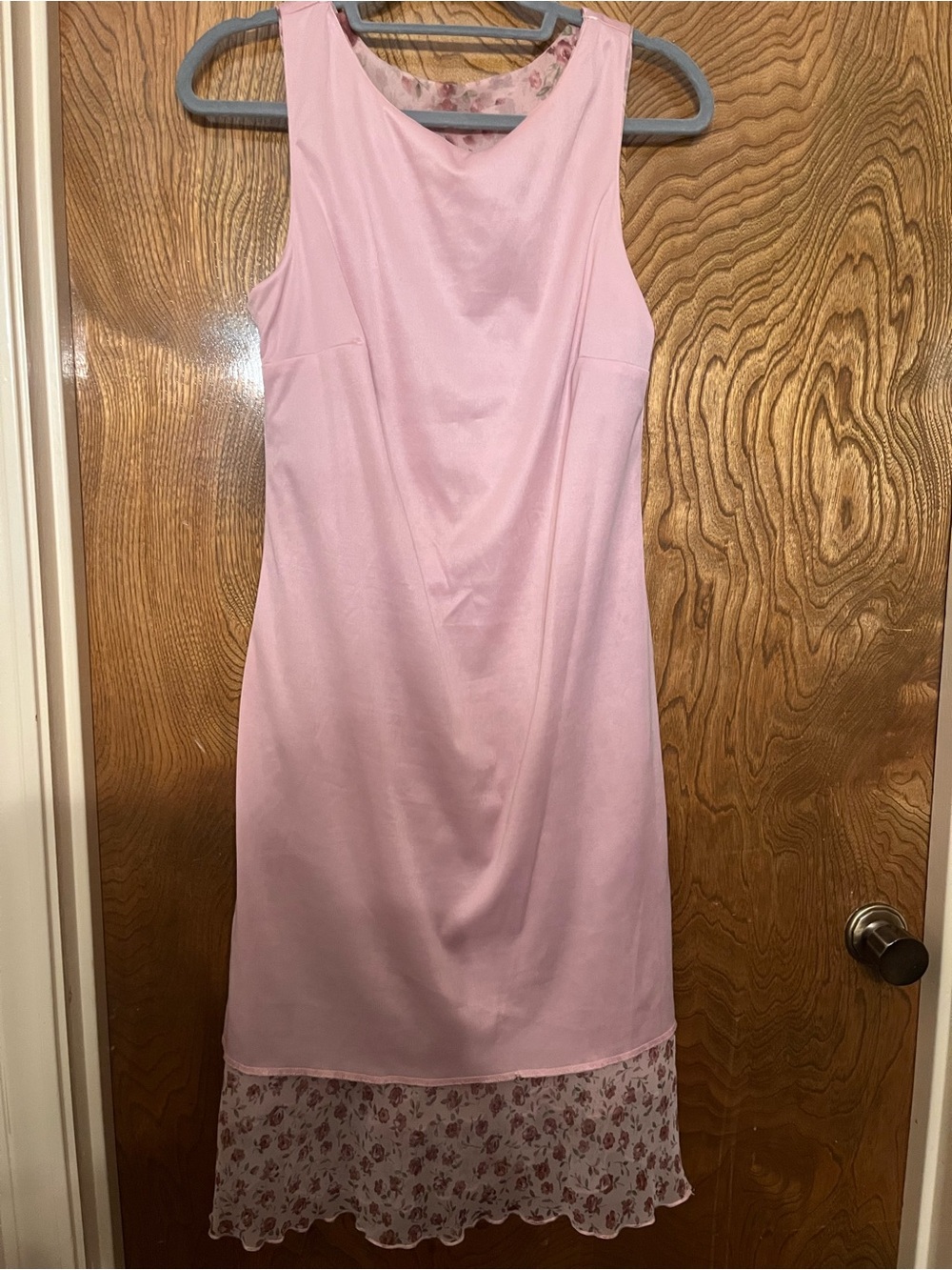 M Rabbit Rabbit Rabbit Women's Pink Floral A-Line Skirt - Picture 7 of 8